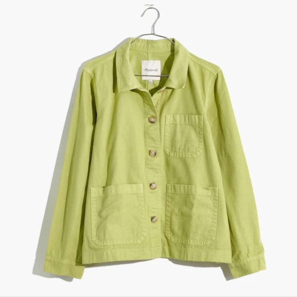 Madewell Garment-Dyed Ashwood Chore Coat